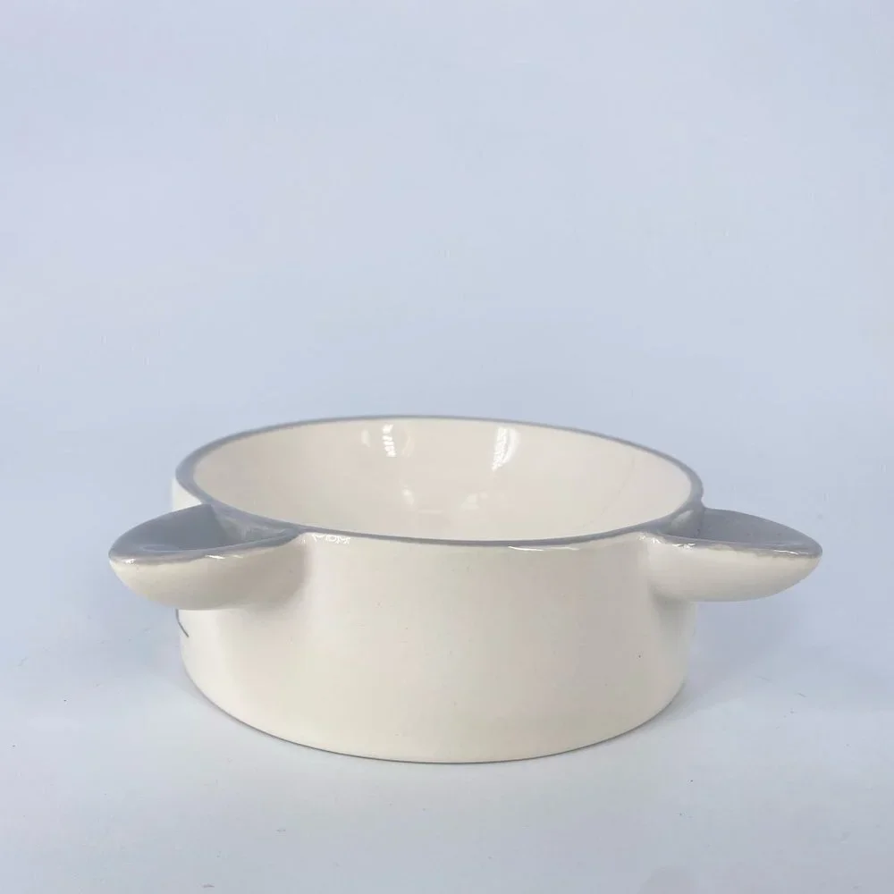10 Strawberry Street Cat Pet Food Water Bowl
